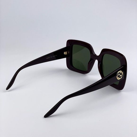 Gucci GG0896S 003 Sunglasses Red Green Square Women